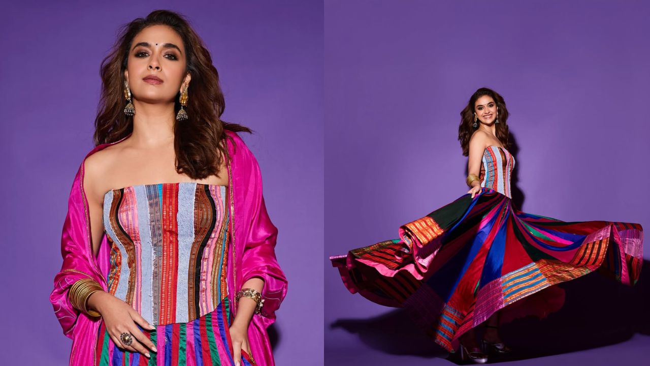 Keerthy Suresh Latest Photos: కీర్తి దుస్తుల్లో ఎన్నుకున్న రంగులు ఆమె వ్యక్తిత్వాన్ని ప్రతిబింబిస్తున్నాయి.!
