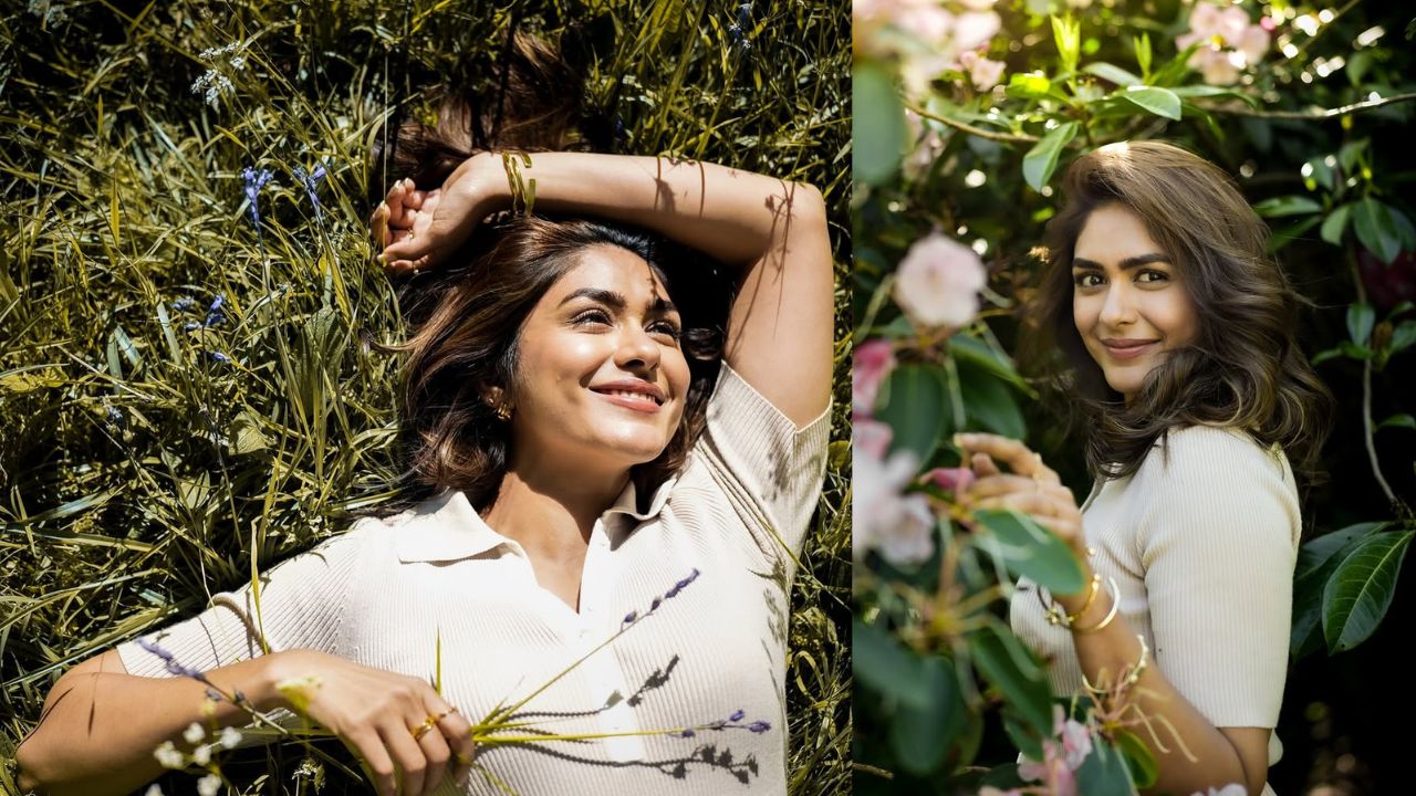 Mrunal Thakur: సినిమా వెలుగుల్లో మెరుస్తున్న మృణాల్ సూర్యకాంతిలో ప్రశాంతతని కనుగొంటోంది.!