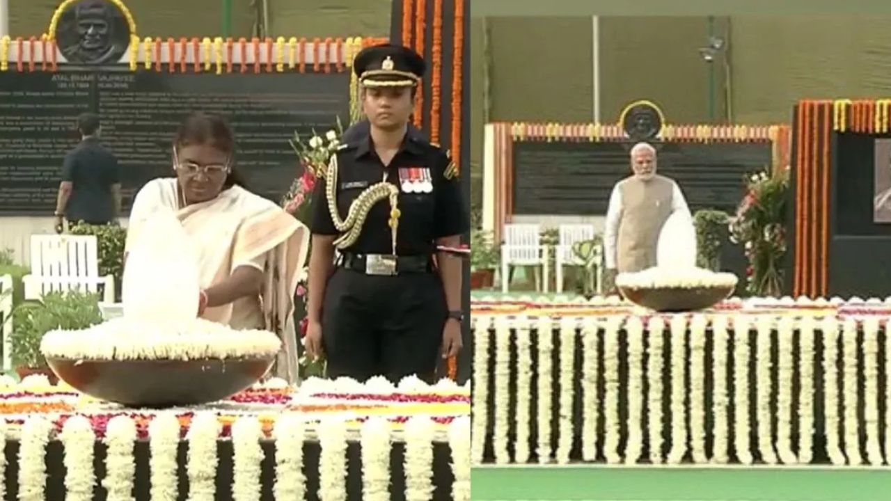 Vajpayee Death Anniversary 2025: అటల్ వర్ధంతిన రాష్ట్రపతి ముర్ము, ప్రధాని మోదీ నివాళులు.!