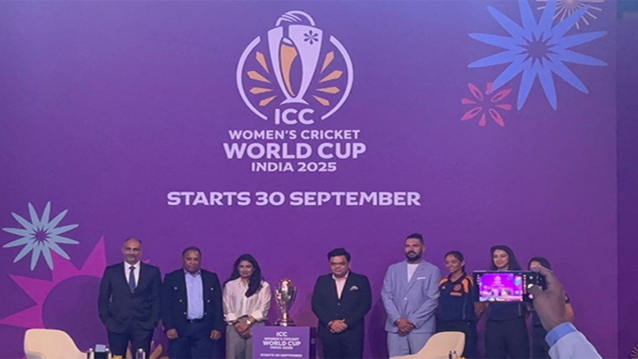 Womens World Cup 2025: విమెన్స్ వరల్డ్ కప్ 2025 ట్రోఫీ రిలీజ్