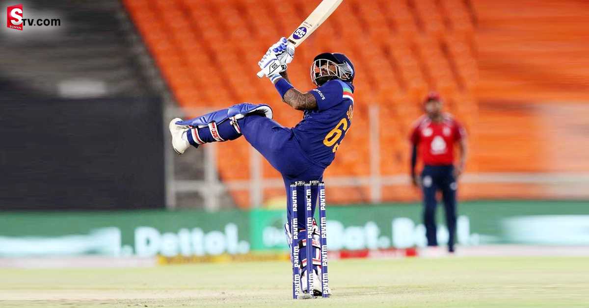 SKY batting style like ABD