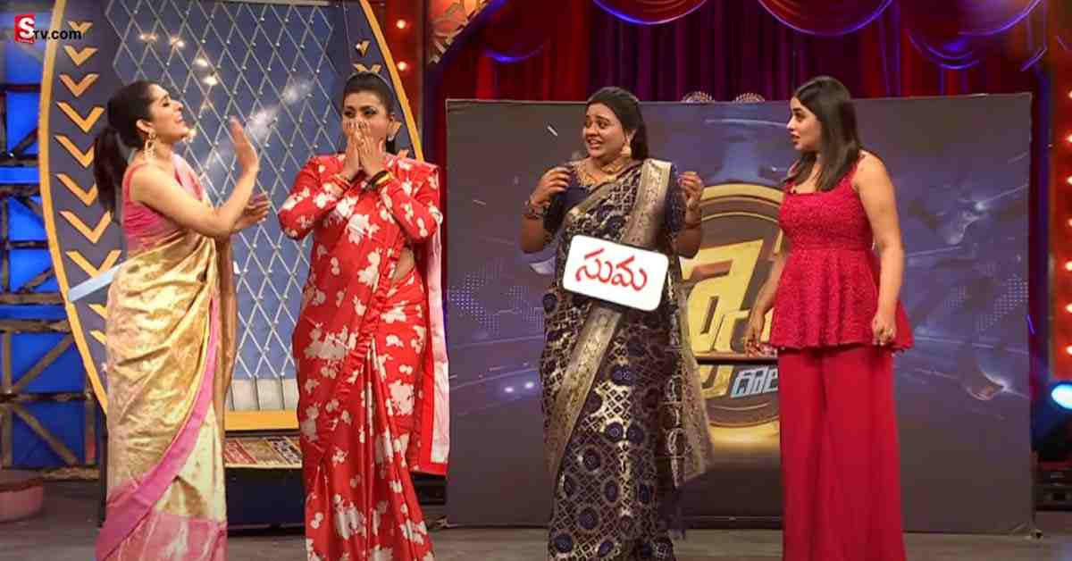 Rashmi and purna censor words in a recent skit 