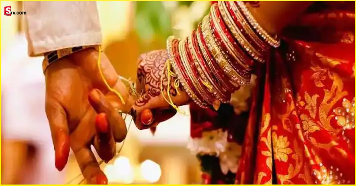 A young woman has three marriages 