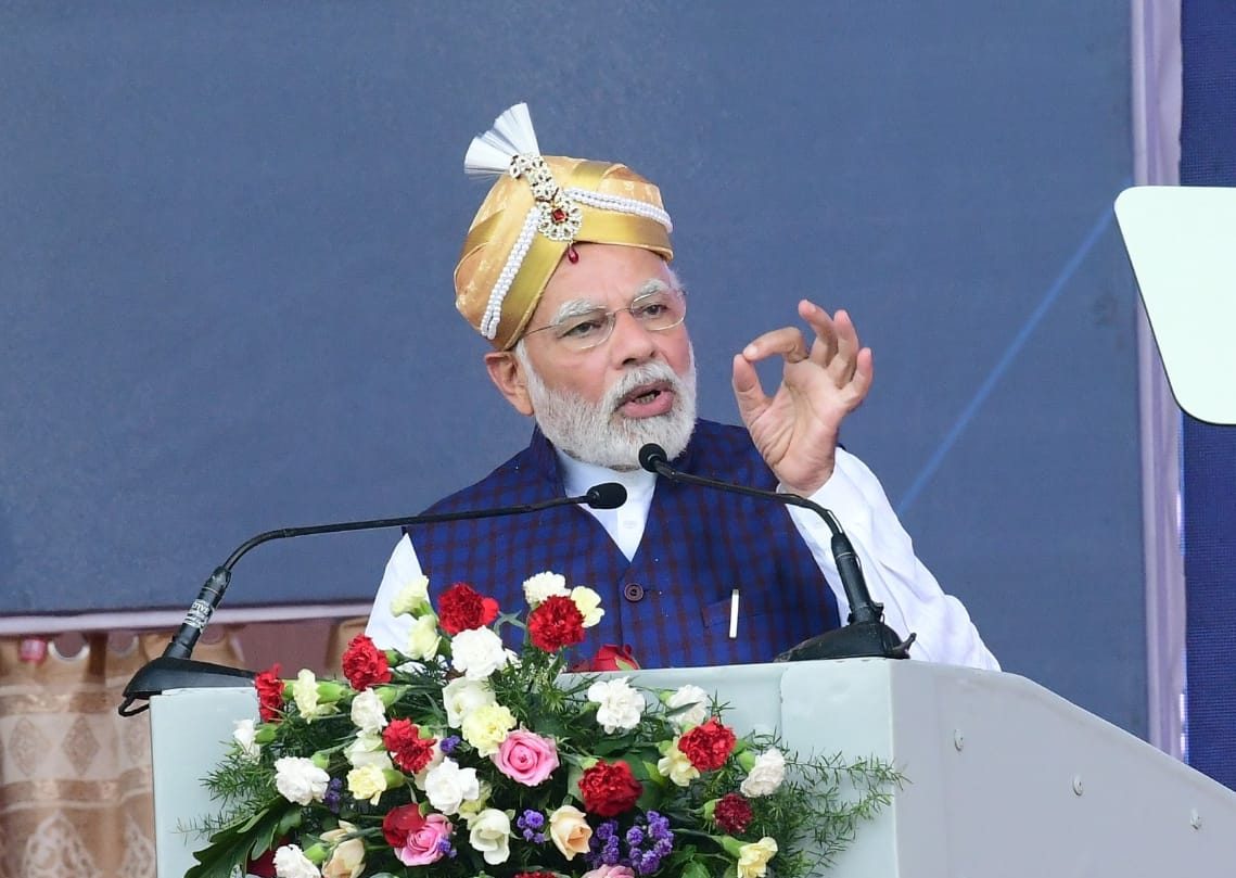 PM Modi on two-day tour to Karnataka Prime Minister Narendra Modi addressing a public gathering in Bengaluru. Source: CMO Karnataka