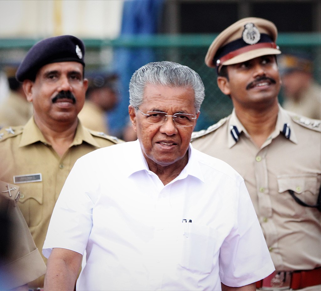 1024px-Pinarayi..Vijayan Kerala Chief Minister Pinarayi Vijayan. (Credits: Wikimedia Commons)