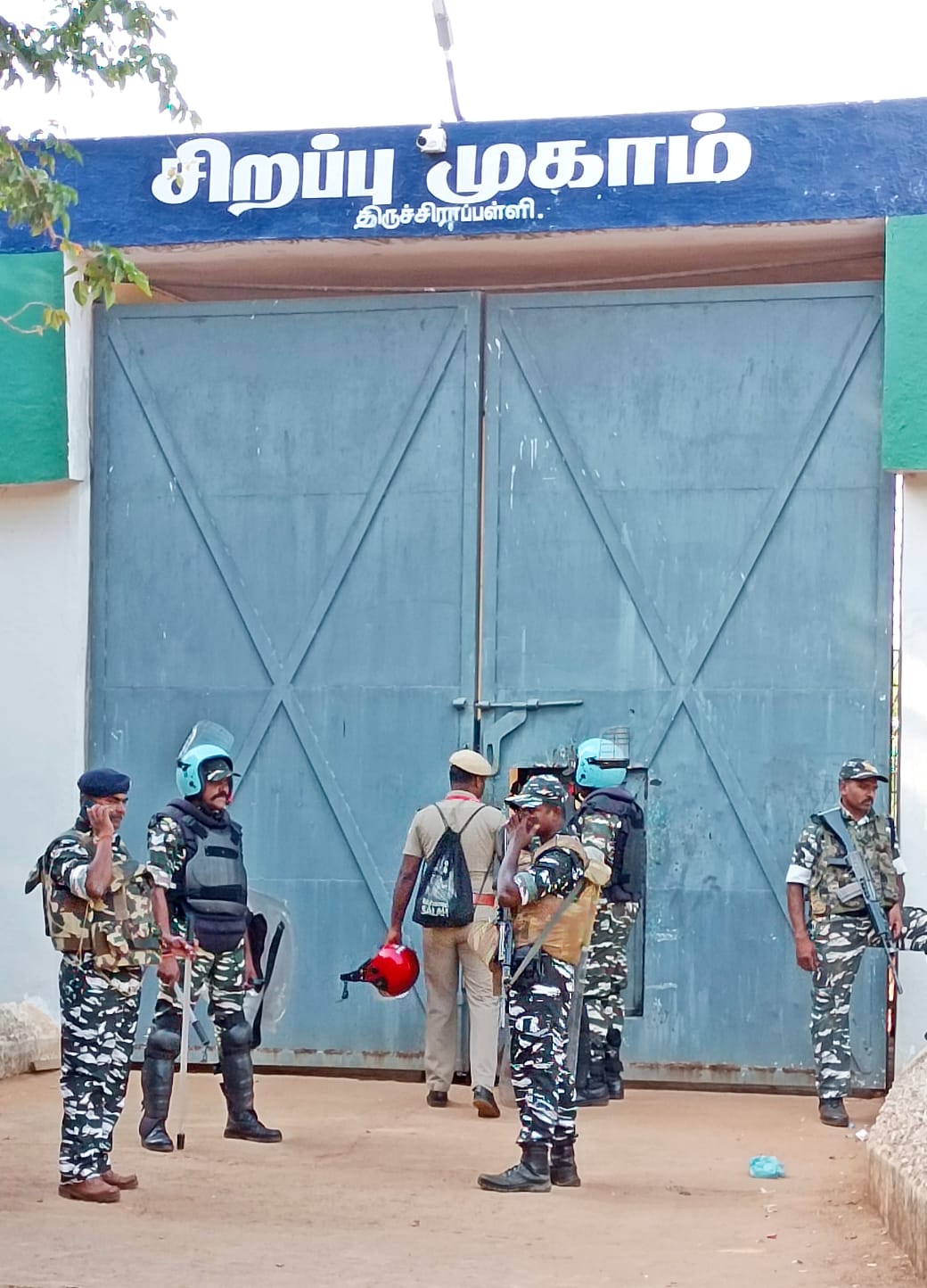 NIA raid Trichy special camp’ NIA raid Trichy special camp