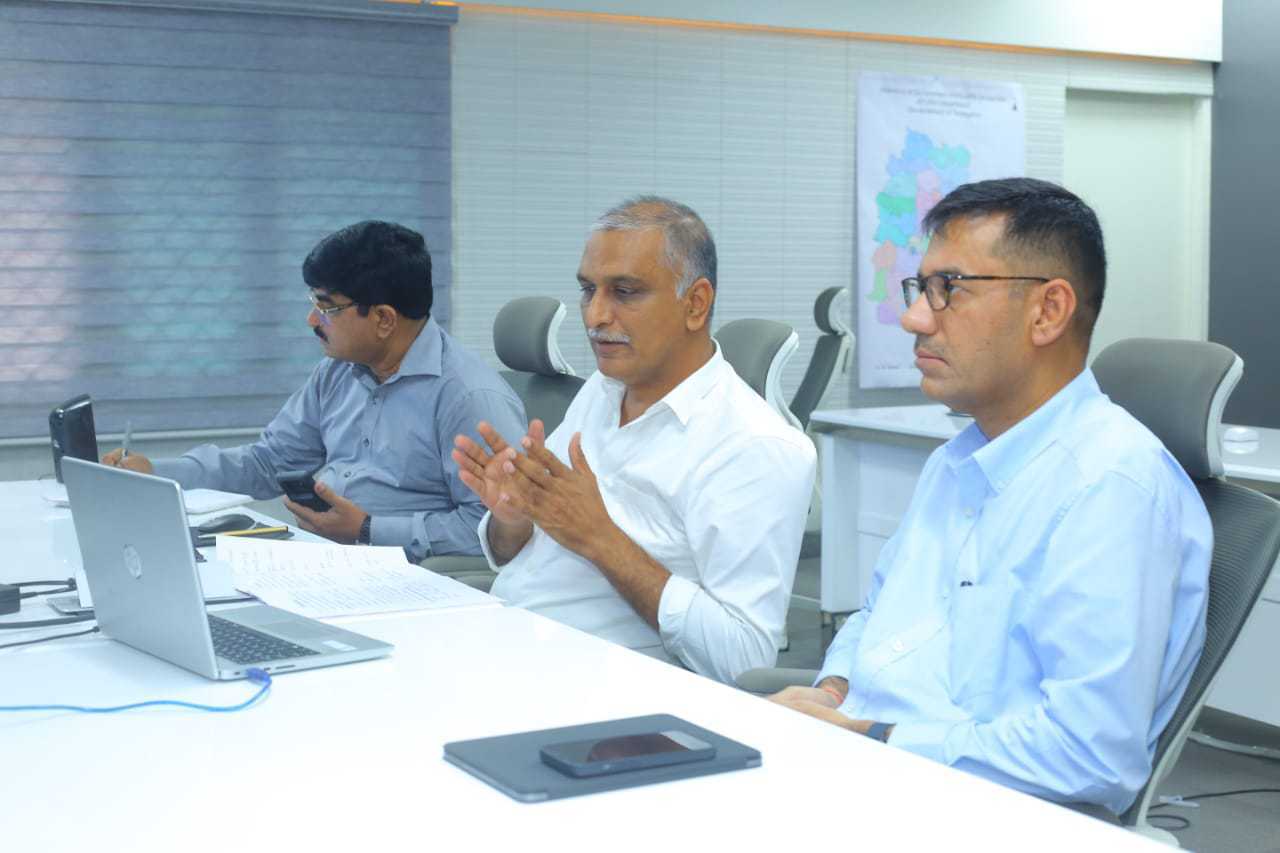 Telangana minister T Harish Rao 2 Telangana minister T Harish Rao 2