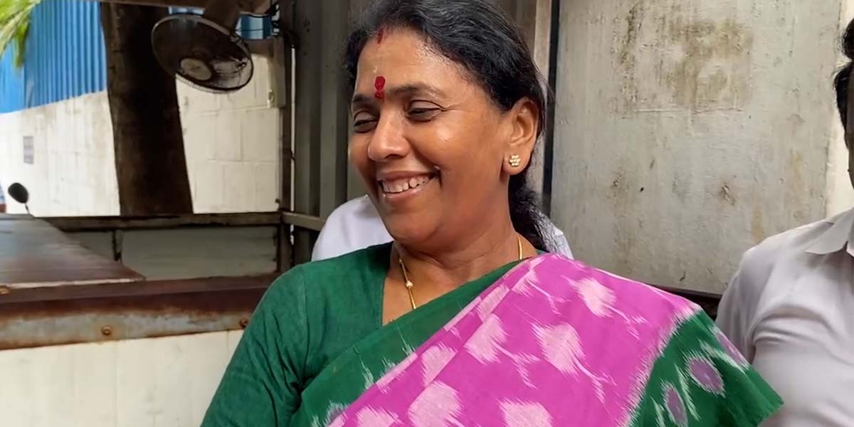 AIADMK leader S Gokula Indira (South First)