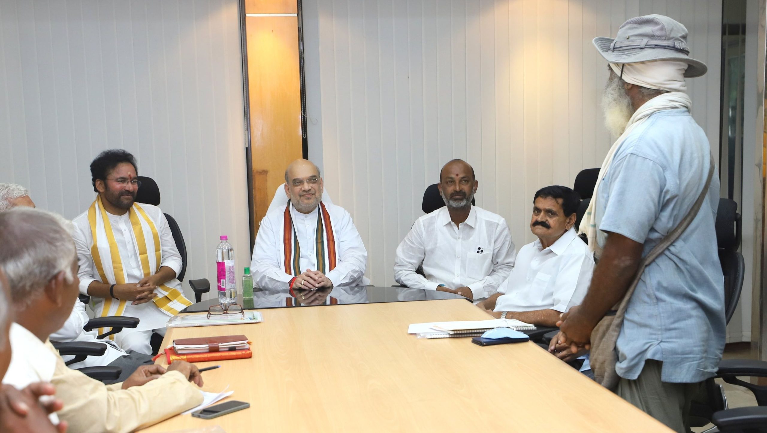 Amit Shah in Telangana Amit Shah in Telangana.