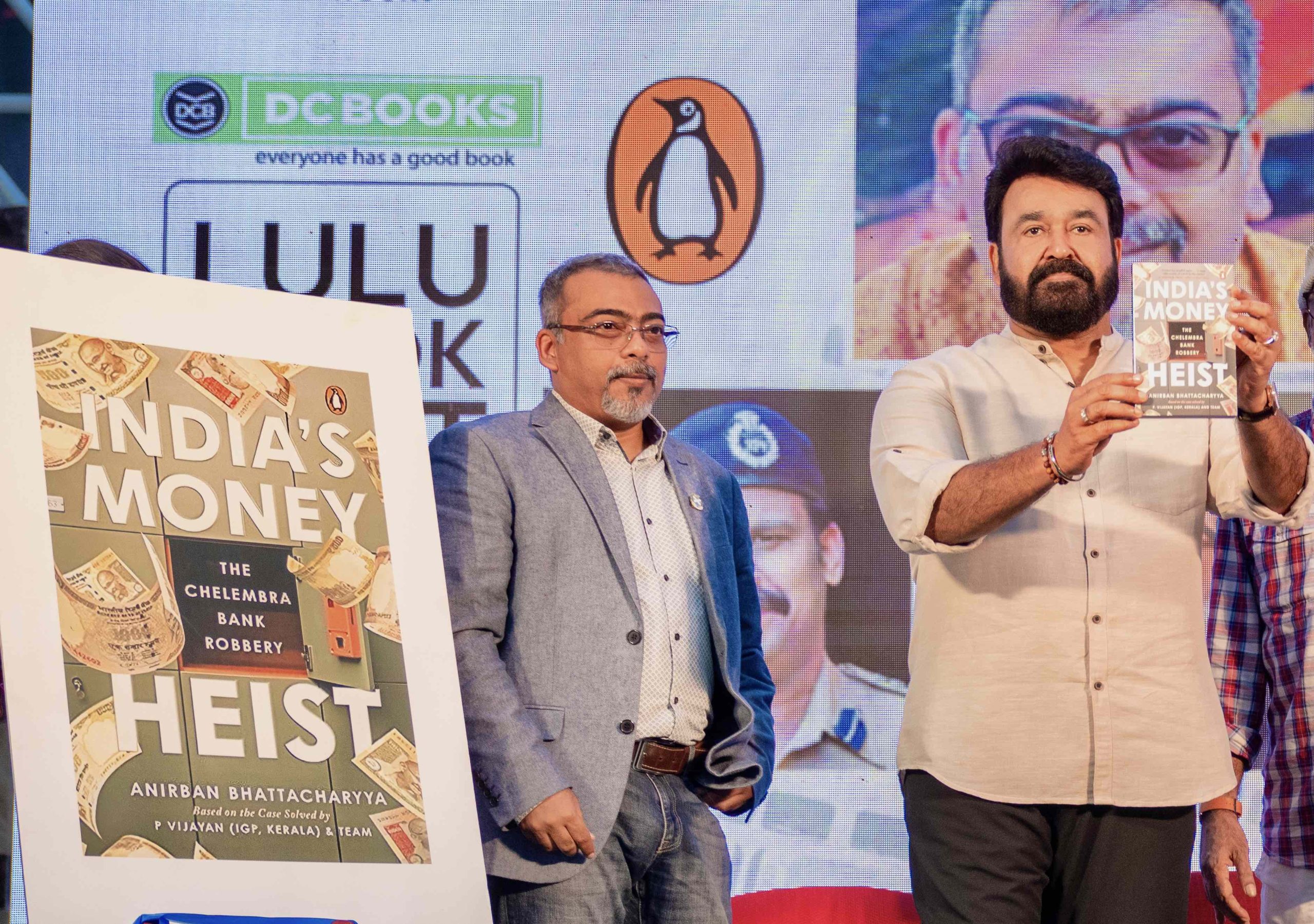 Anirban Bhattacharyya, Mohanlal, Chelembra bank robbery