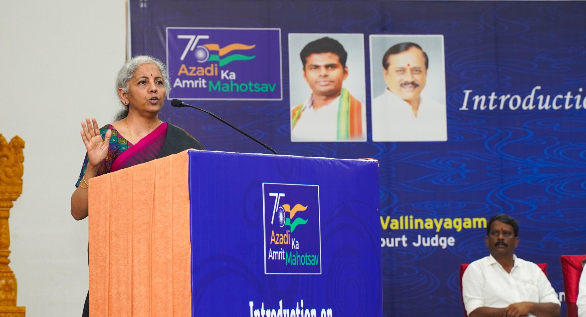 Union Finance Minister Nirmala Sitharaman