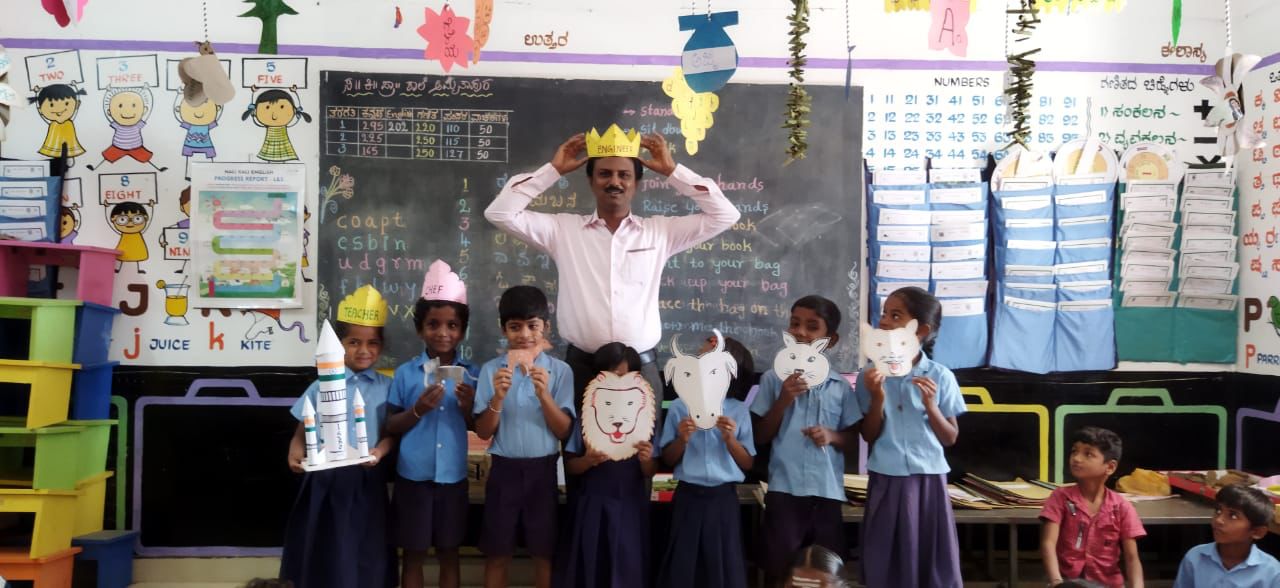 Umesh sir with children