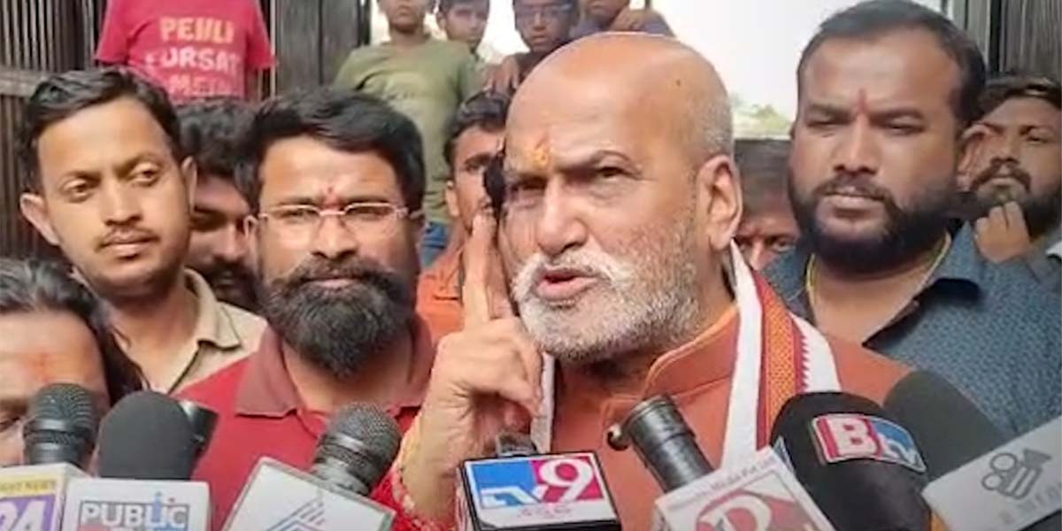 Sri Rama Sene Chief Pramod Muthalik. (South First)