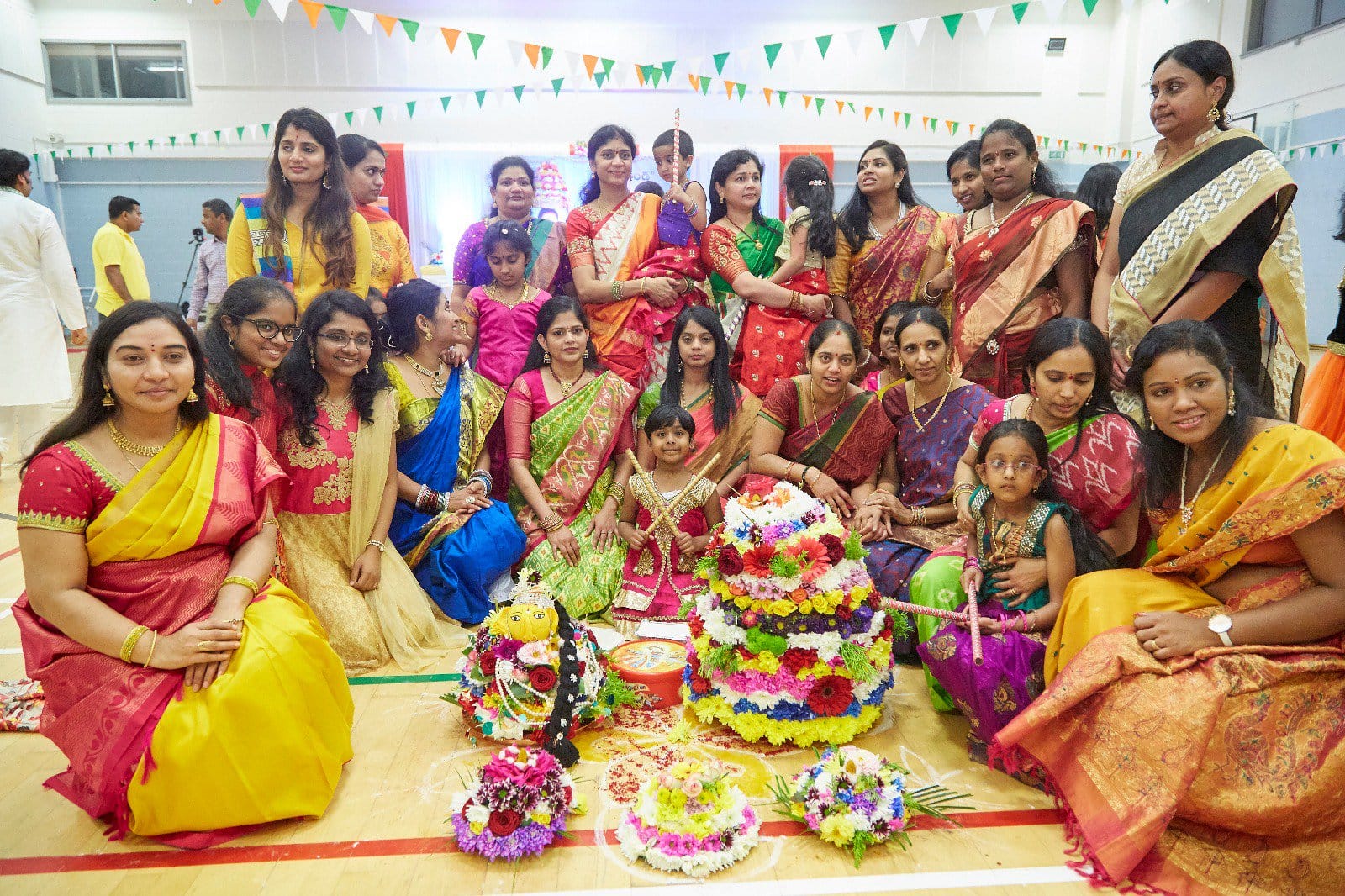 Bathukamma celebrations in Ireland in 2017 (Supplied)