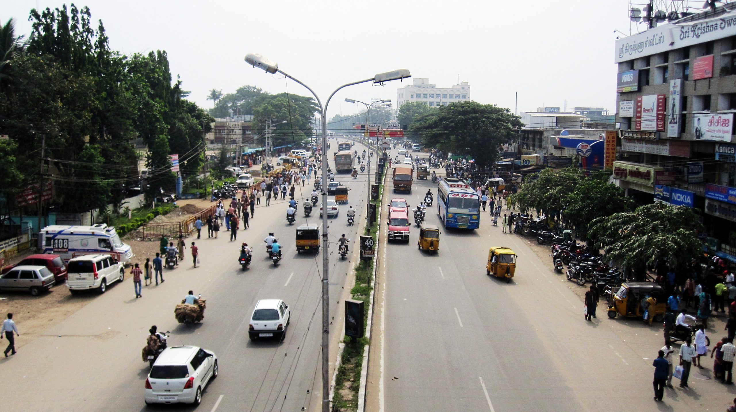 Coimbatore Coimbatore has had a violent history, and the people have lost trust in the police as well. (Creative Commons)