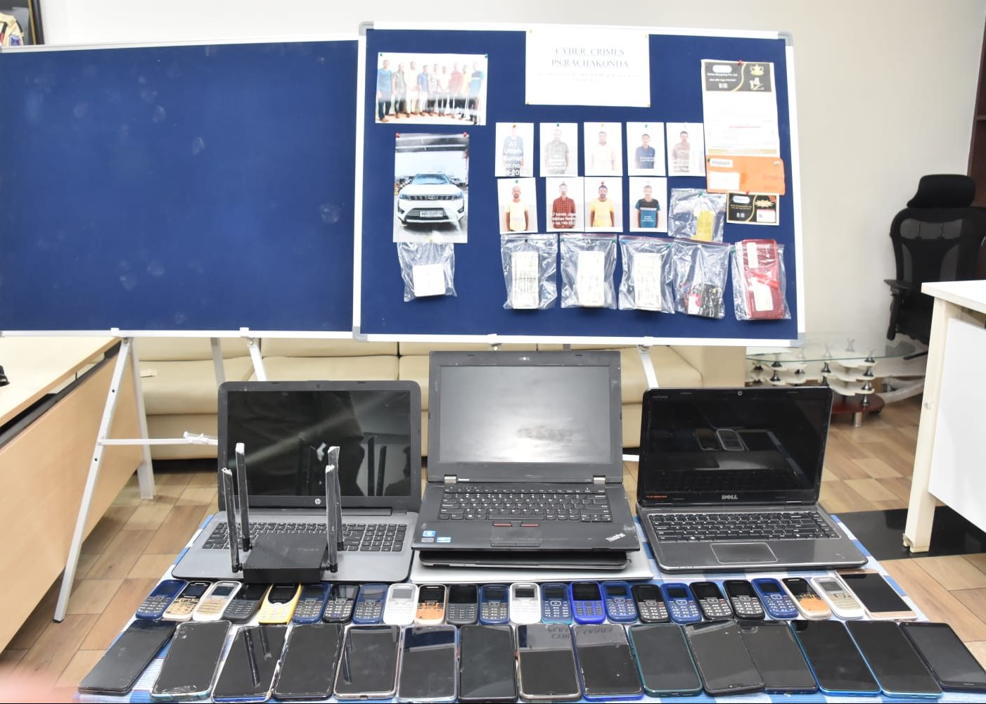 Fake call center bused Fake call center bused