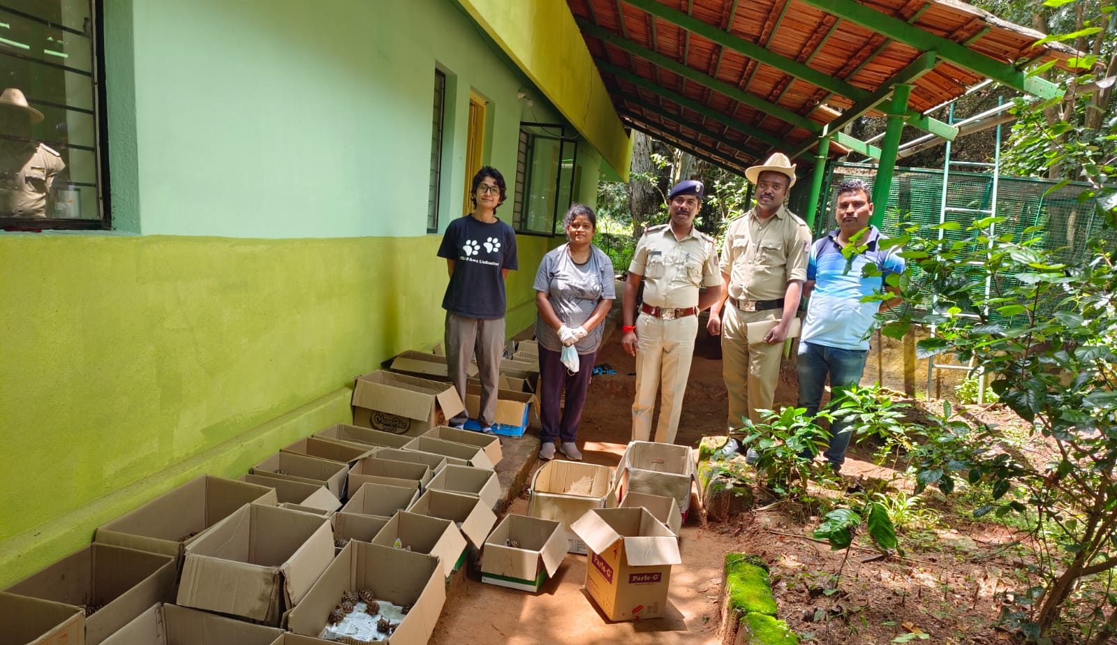 WhatsApp Image 2022-09-08 at 14.23.55 Rescued star tortoises at the Bannerghatta Rescue Centre