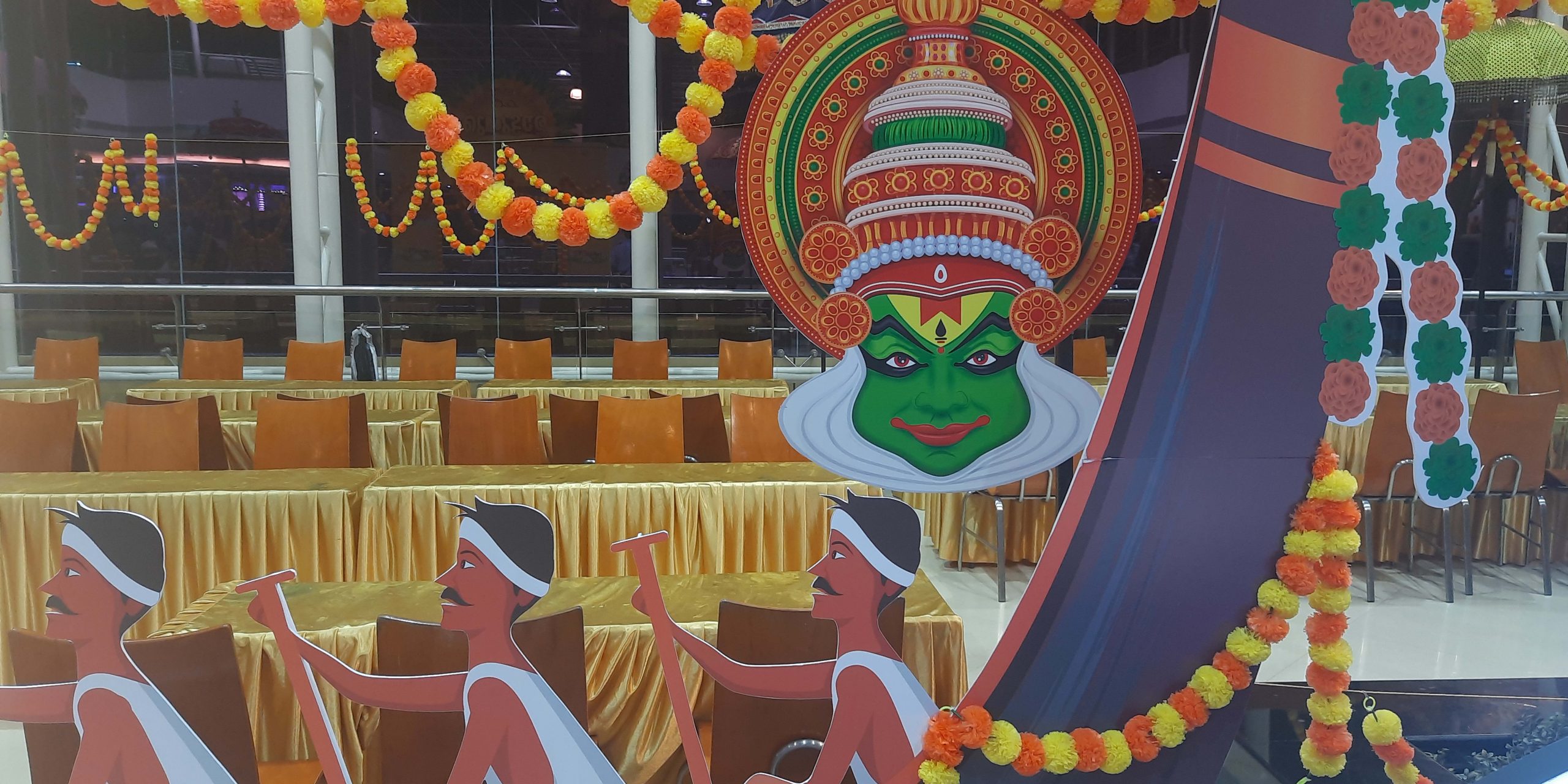 Keralites gear up to celebrate their traditional festival Onam with much pomp and gaiety. (South First)