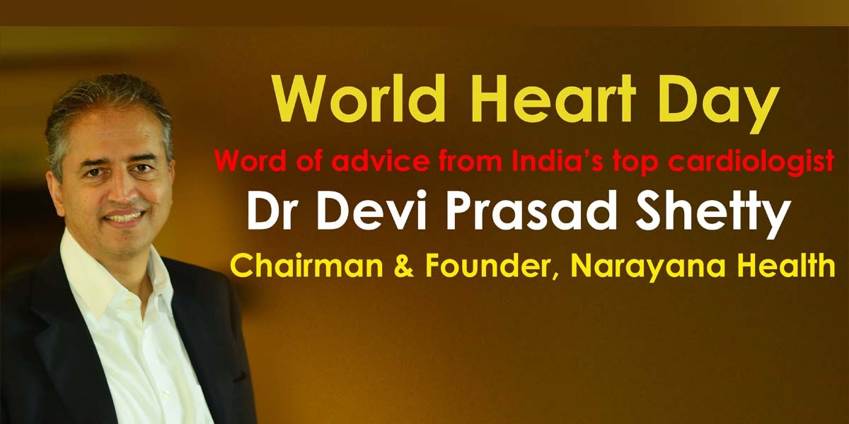 World Heart Day: Dr Devi Prasad Shetty, Chairman and Founder of Narayana Health. (South First)