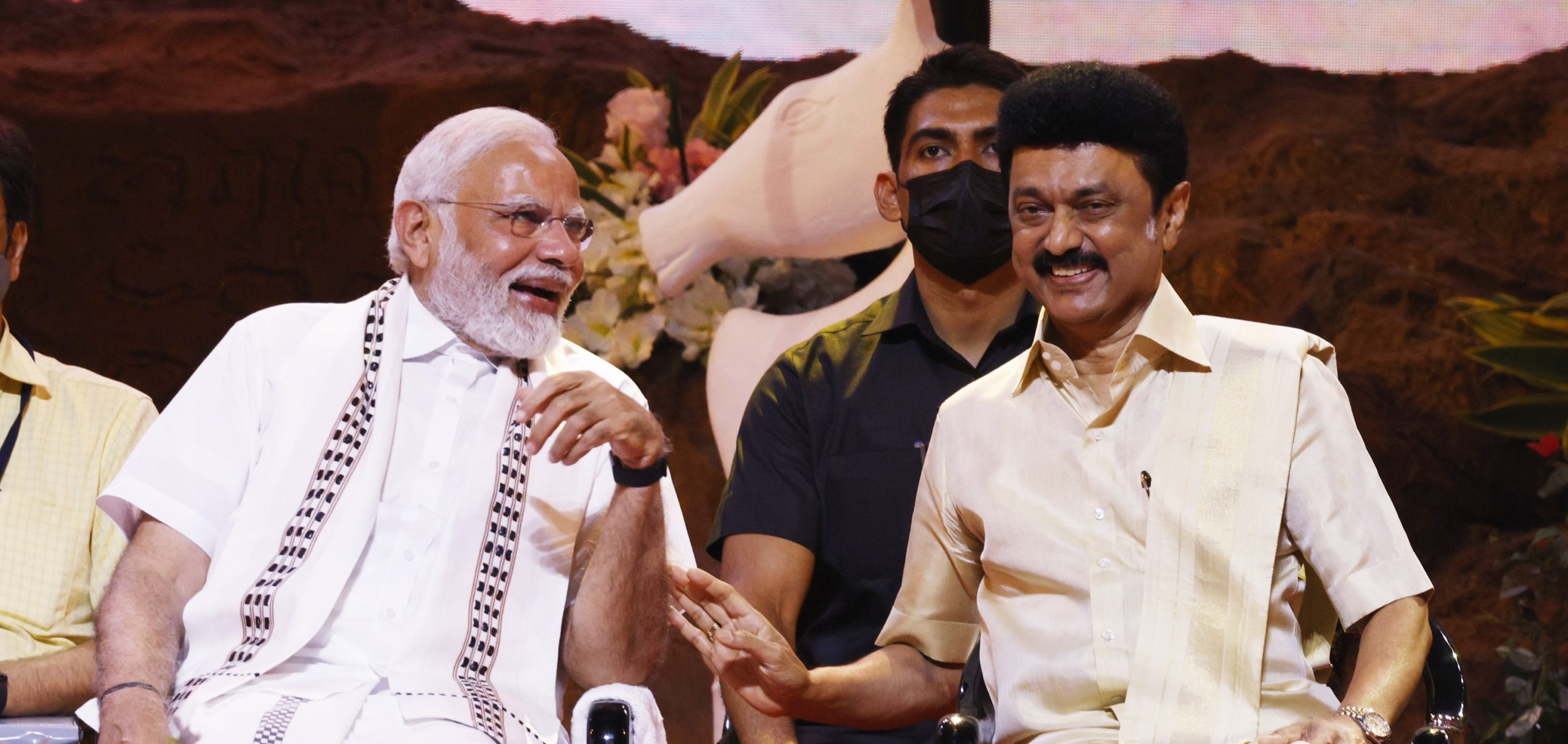 Prime Minister Narendra Modi with Tamil Nadu Chief Minister MK Stalin during the inauguration of the Chess Olympiad on July 28 Prime Minister Narendra Modi with Tamil Nadu Chief Minister MK Stalin during the inauguration of the Chess Olympiad on July 28