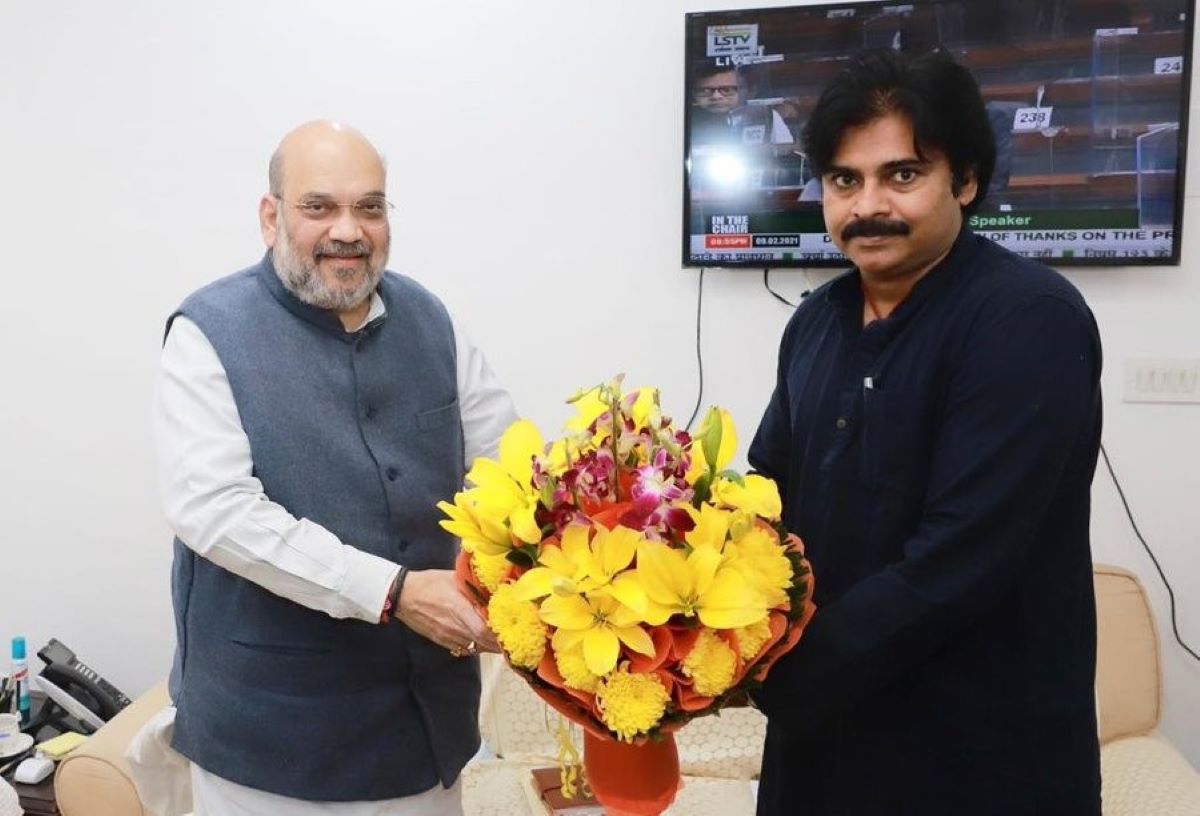 Pawan Kalyan Amit Shah