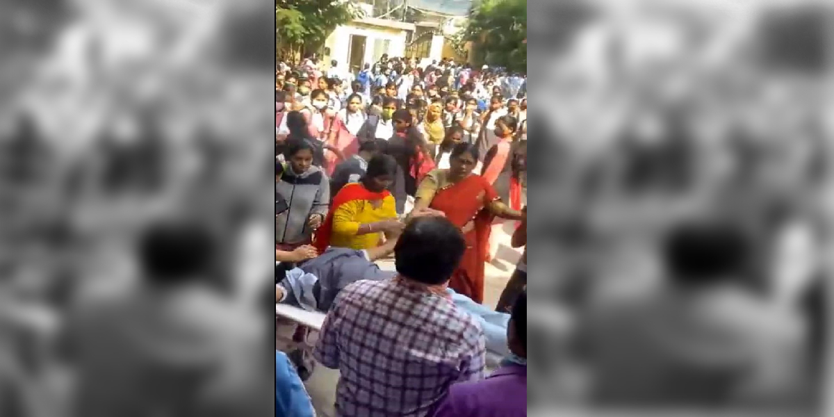 A girl was taken to hospital during the Hyderabad gas leak on 18 November.