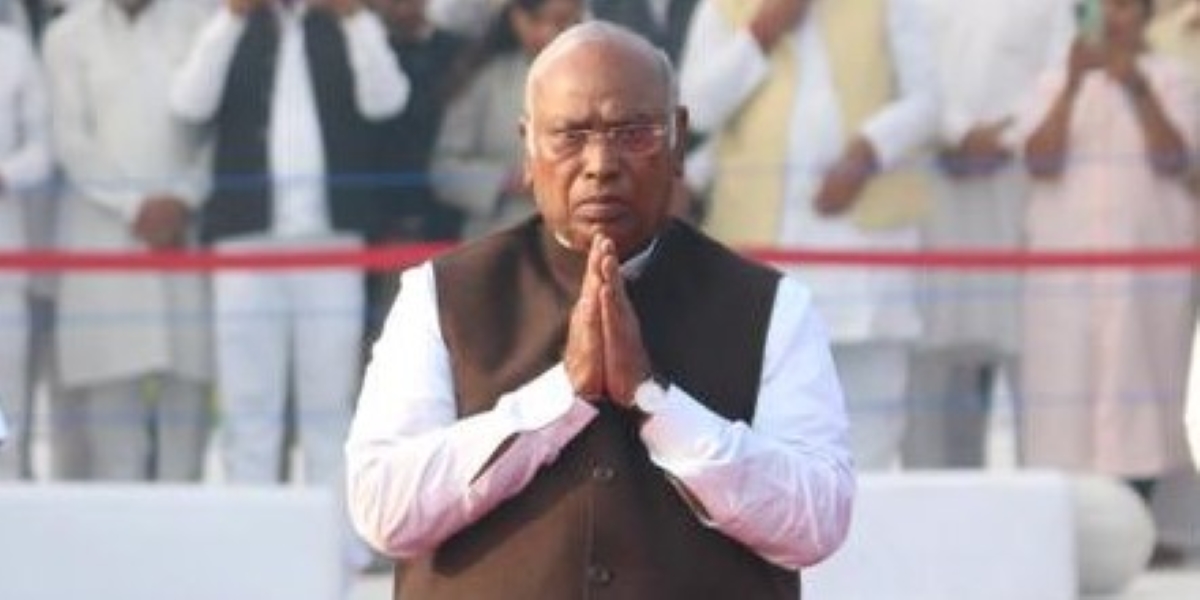 Congress chief Mallikarjun Kharge. (kharge/Twitter) Congress chief Mallikarjun Kharge. (kharge/Twitter)
