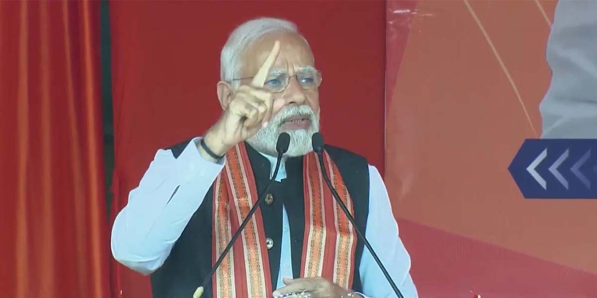 Narendra Modi in Telangana