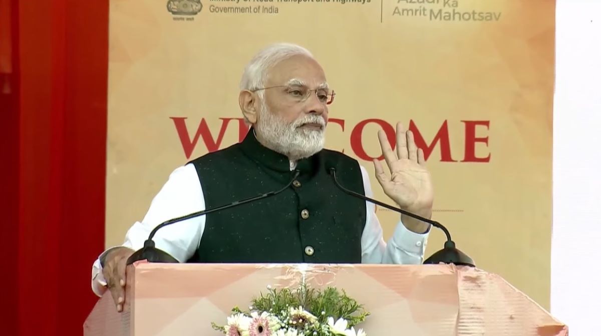 PM Modi in Ramagundam Prime Minister Narendra Modi speaks at Ramagundam in Telangana on 12 November, 2022. (Supplied)