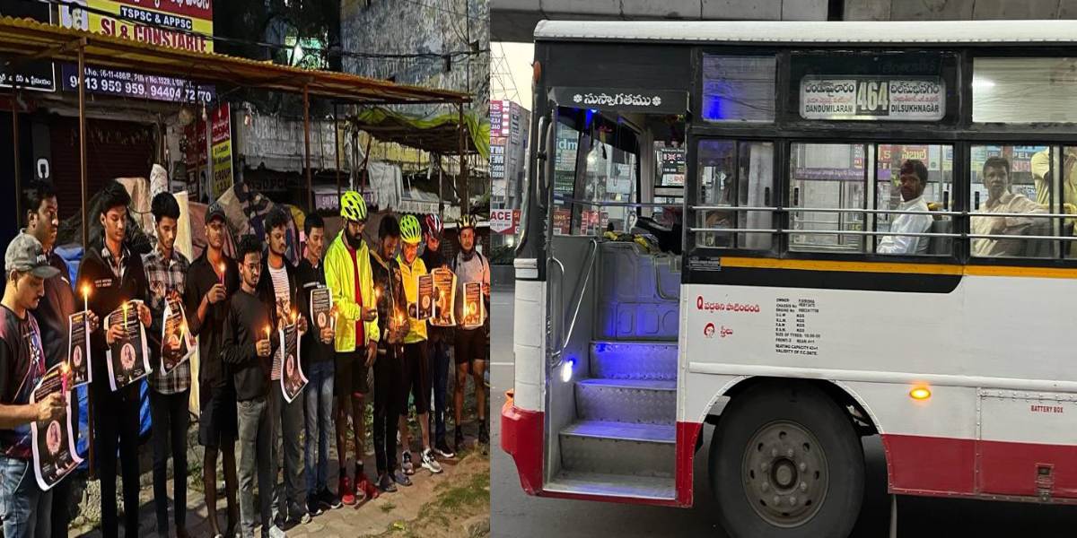 Mounica G (17) met with an accident on 1 November at the Dilsukhnagar bus stop in Hyderabad as she slipped from the footboard of the bus and later succumbed to injuries after nearly a month undergoing treatment.