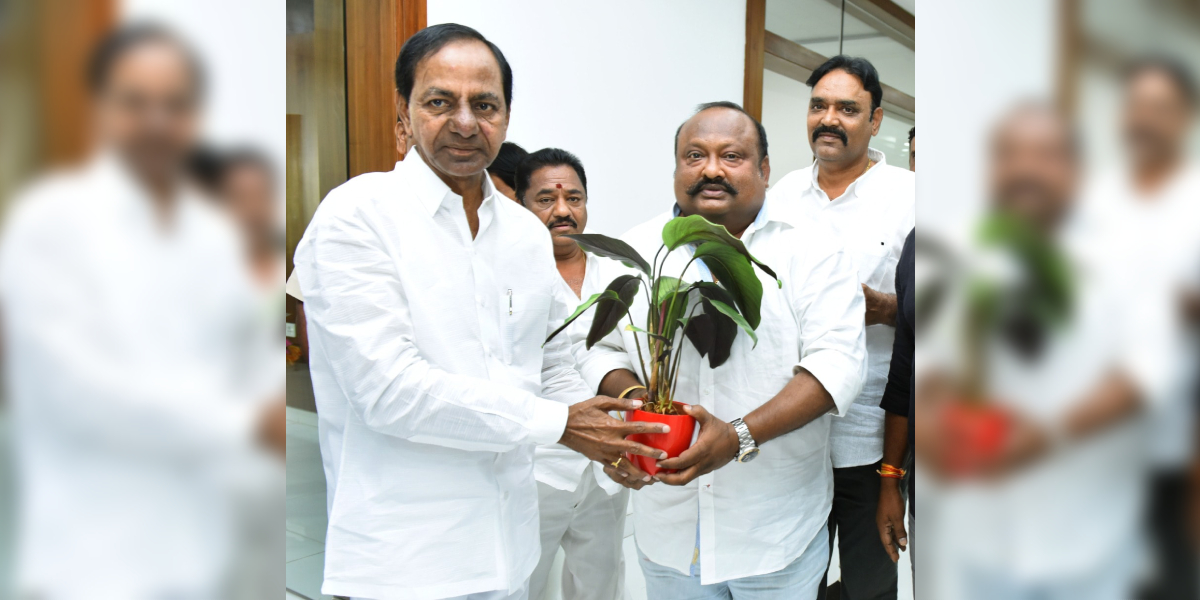 Gangula Kamalakar Gangula Kamalakar (right) with Telangana Chief Minister K Chandrashekar Rao.