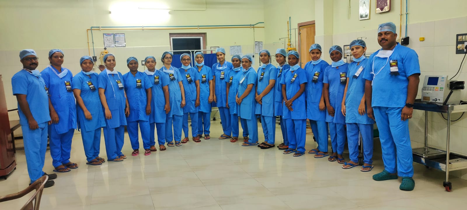Members of United Nurses Association, observing black day against low wages and poor working conditions. (Supplied)