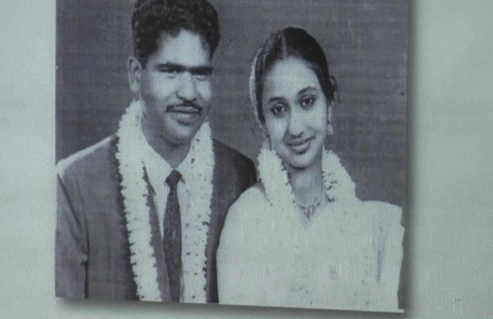 Manohar Devadoss photo Manohar Devadoss with his Mahima during their wedding