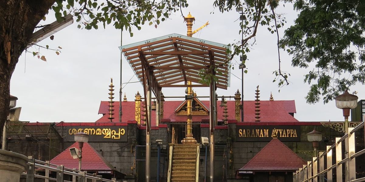 Sabarimala Temple. (Creative Commons) Sabarimala Temple. (Creative Commons)