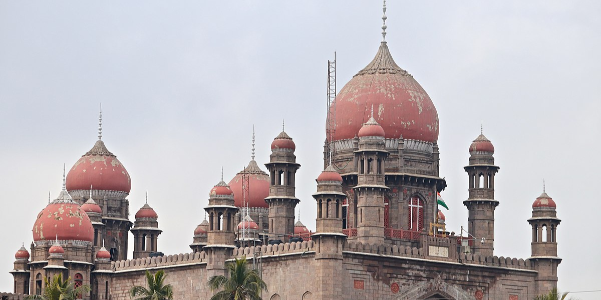 Telangana High Court The court questioned whether there was no law and order problem because of dharnas organised against the central government by the ruling party leaders. (Wikimedia Commons)