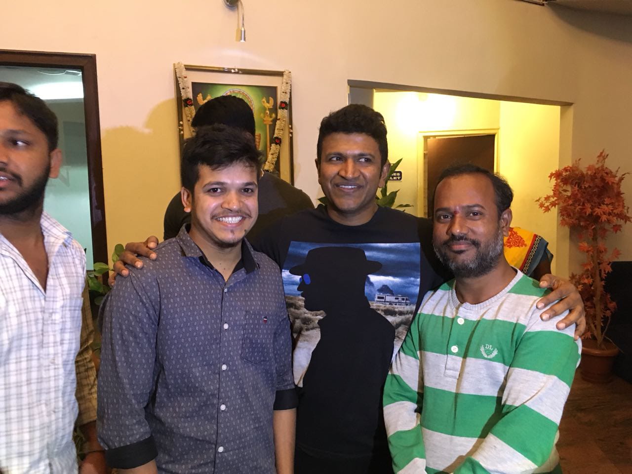 pramod maravanthe with late puneeth rajkumar