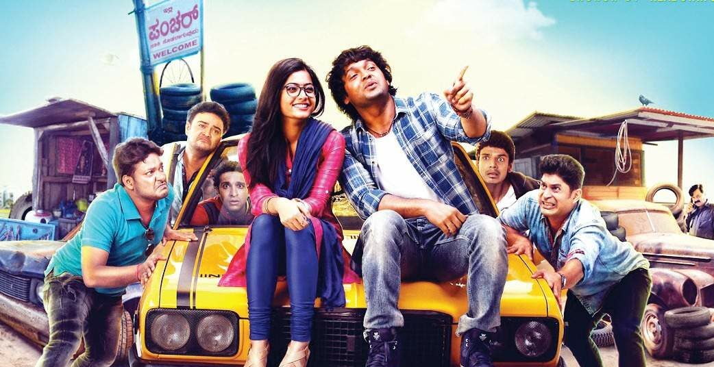 Kirik Party Kannada blockbuster Kirik Party with Rakshit Shetty and Rashmika Mandanna in the lead. (Supplied)