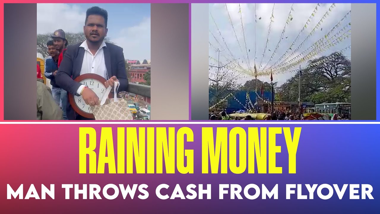 Cash rain Bengaluru
