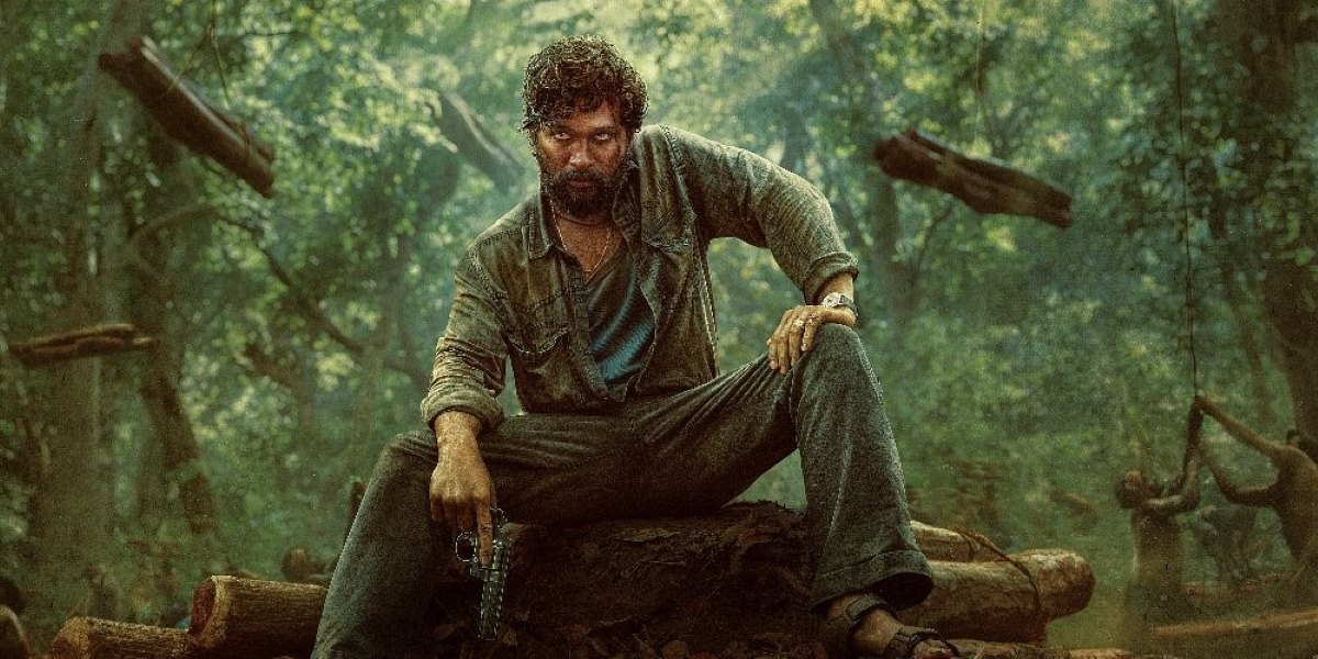 Allu Arjun in Pushpa. (Twitter) Pushpa Russian box office