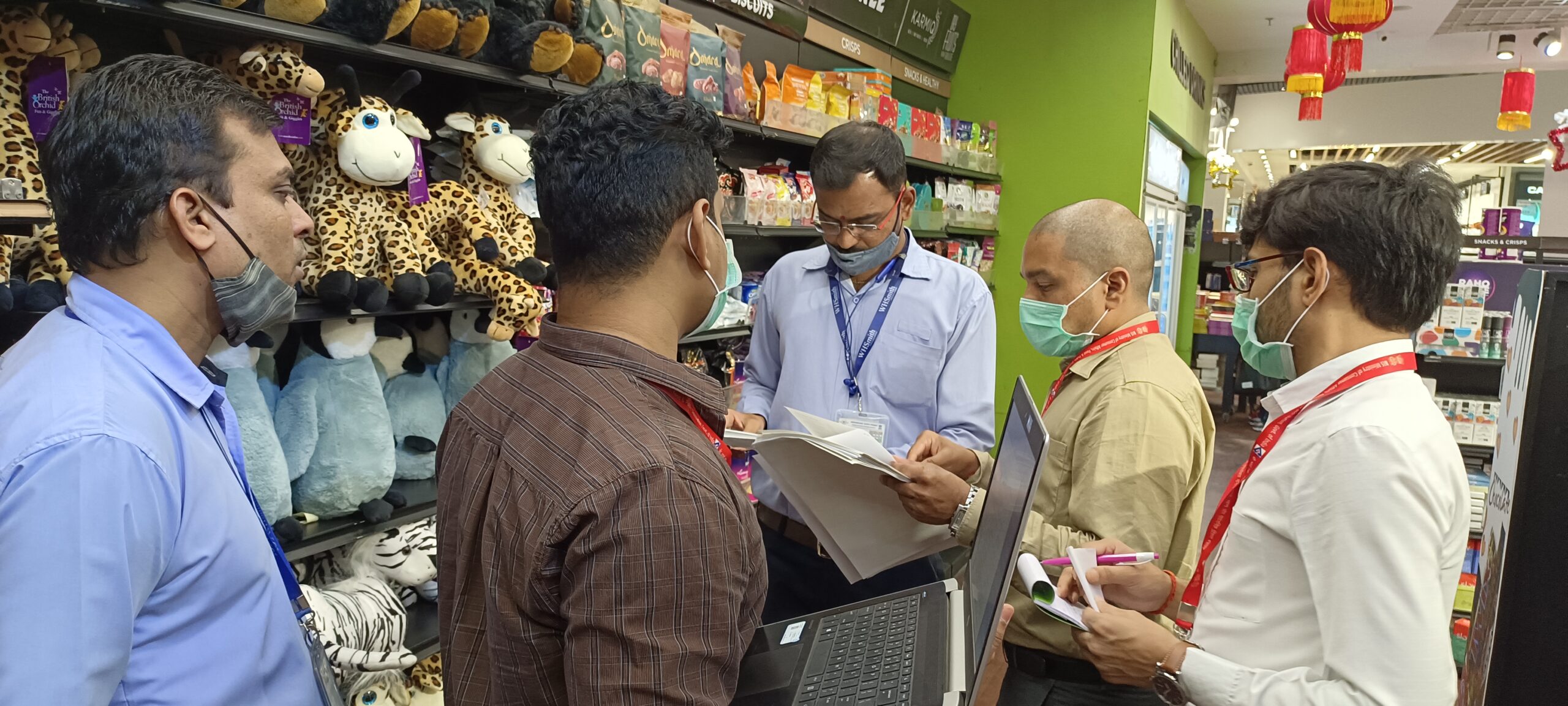 Officials seized toys having a spurious licence number and BIS standard marks. (Supplied)