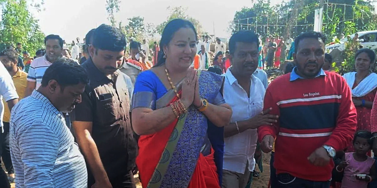 Bhavani Revanna Bhavani Revanna has kick-started her tour of the Hassan Assembly segment, ahead of the Assembly polls. (Supplied)