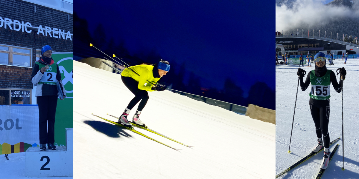 Indian skier Bhavani TN won a silver medal in skiing at the at the Raiffeisen Langlauf Cup in Dobbiaco, Italy and will now feature in World Championship in Planica, Slovenia.