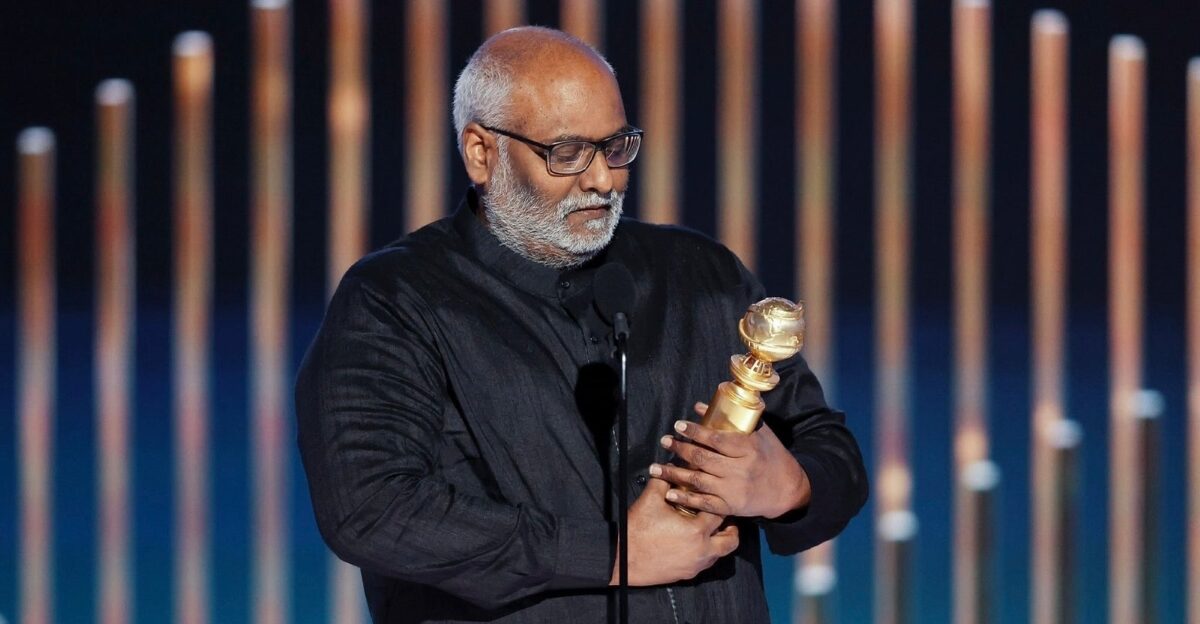 keeravani naatu naatu golden globe