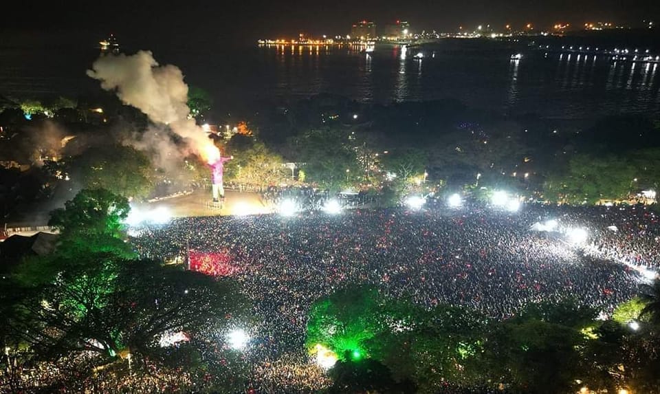 New Year celebration in Fort Kochi (Supplied)