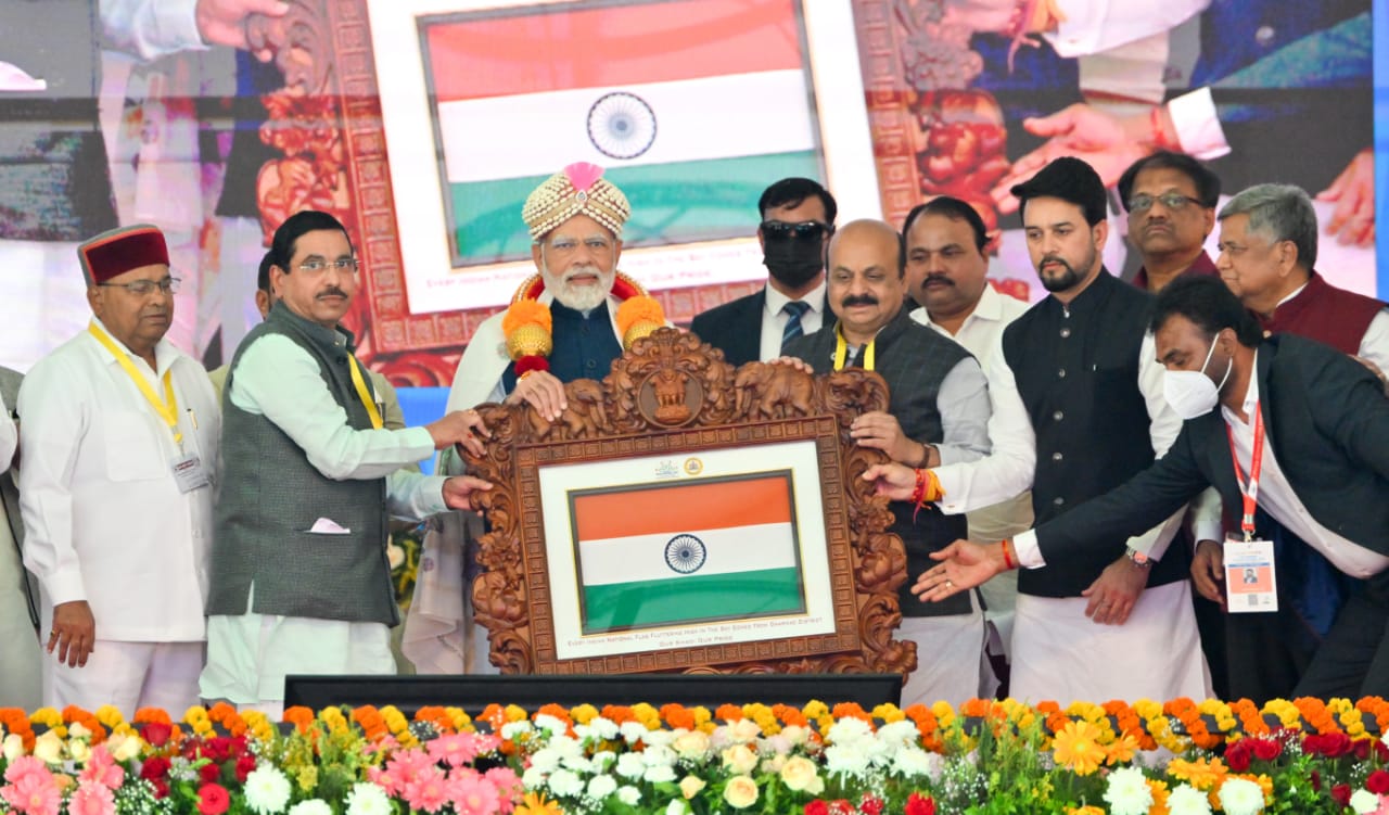 Modi-PM ‘It is your century,’ PM Modi tells the youth at festival inauguration in Hubballi