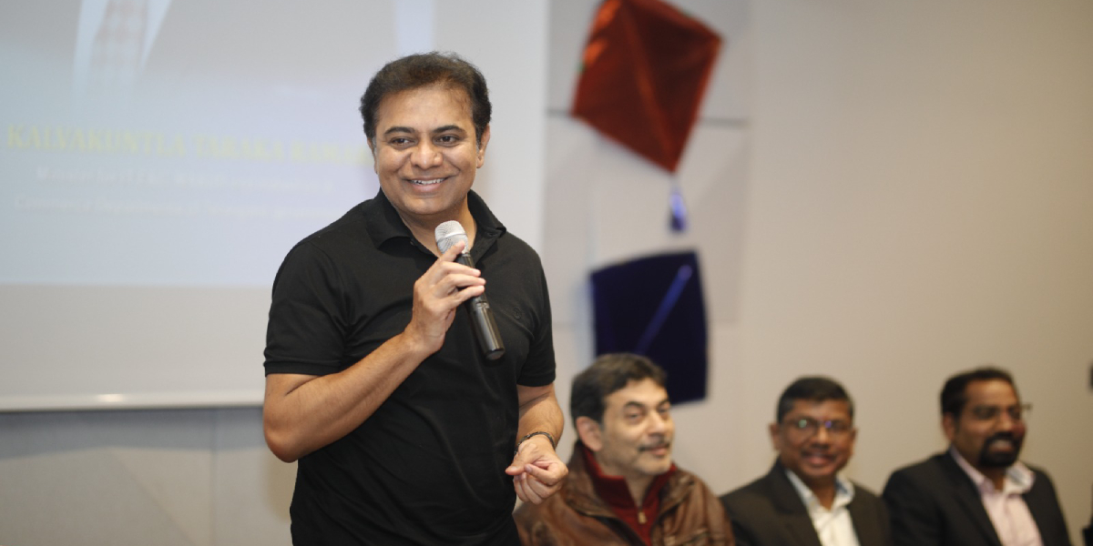 KTR top influencer at WEF KTR top influencer at WEF