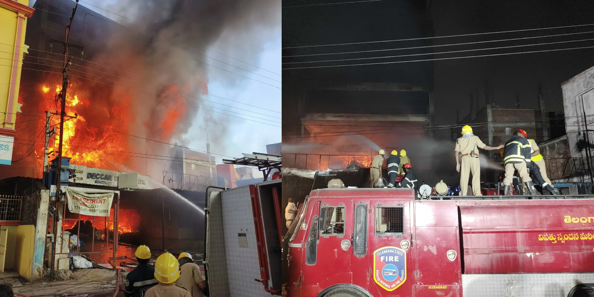 One unidentified body found in Secunderabad buidlling fire One unidentified body found in Secunderabad buidlling fire after two days.