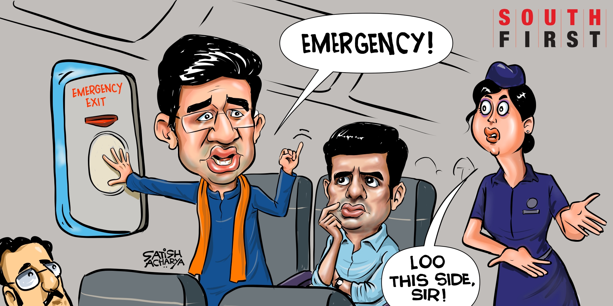 Open door policy! -South First cartoon