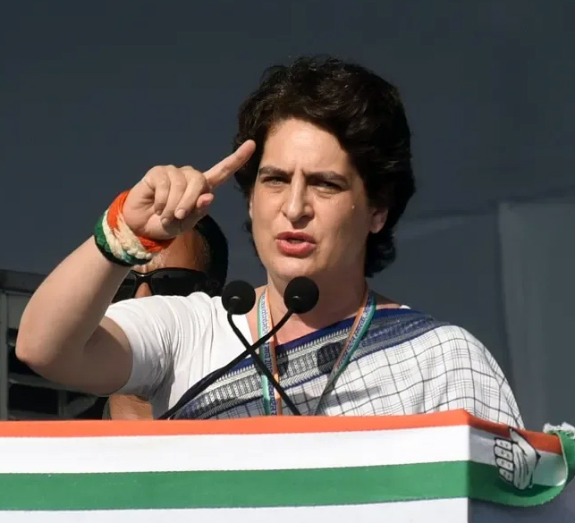 Priyanka Gandhi to address a massive convention of women in Bengaluru on 16 January