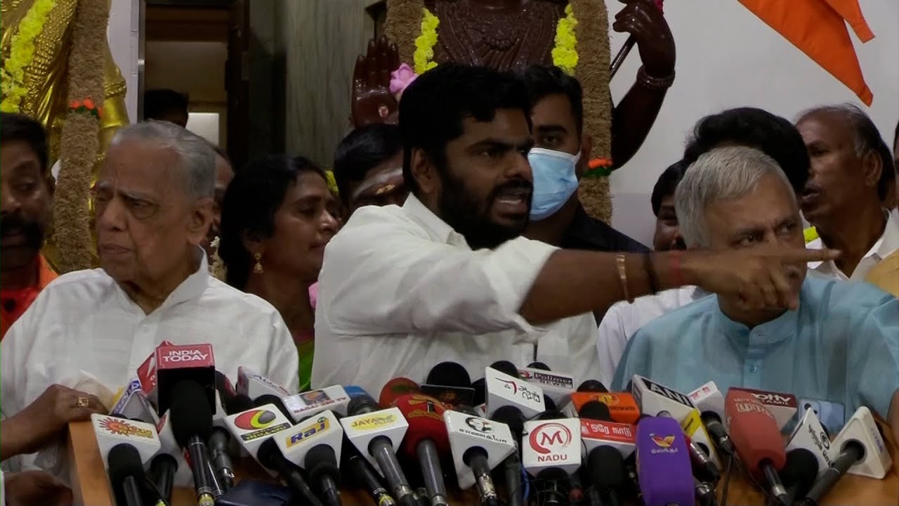 Tamil Nadu BJP chief Annamalai